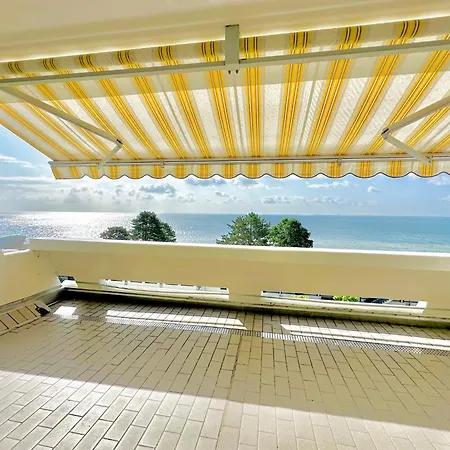 Traumblick - Himmel & Mit Traum Meerblick Am Mit Grossem Balkon - Wlan, Streaming, 2024 Modernisiert ジールクスドルフ