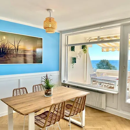 アパート Traumblick - Himmel & Mit Traum Meerblick Am Mit Grossem Balkon - Wlan, Streaming, 2024 Modernisiert